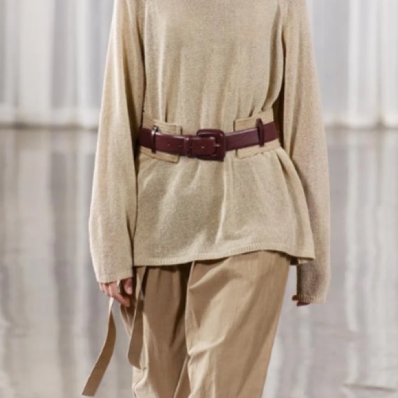 Zara Accessories Zara Contrast Leather Belt Poshmark